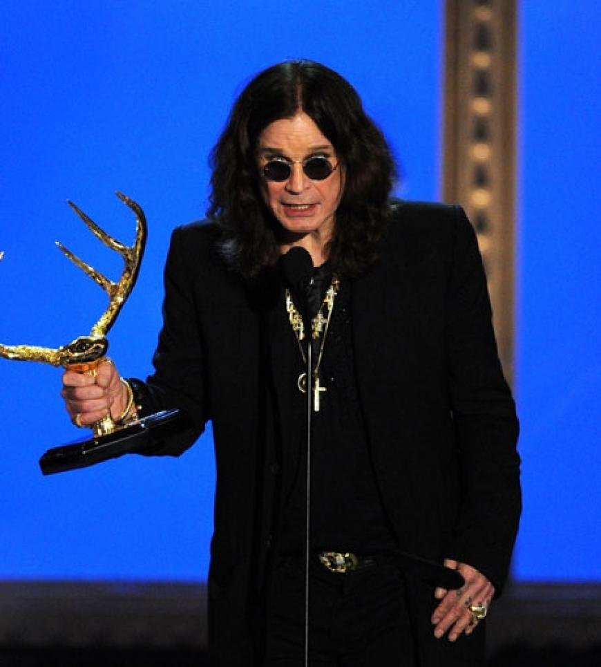 Auch Altrocker Ozzy Osbourne wurde mit einem Award geehrt