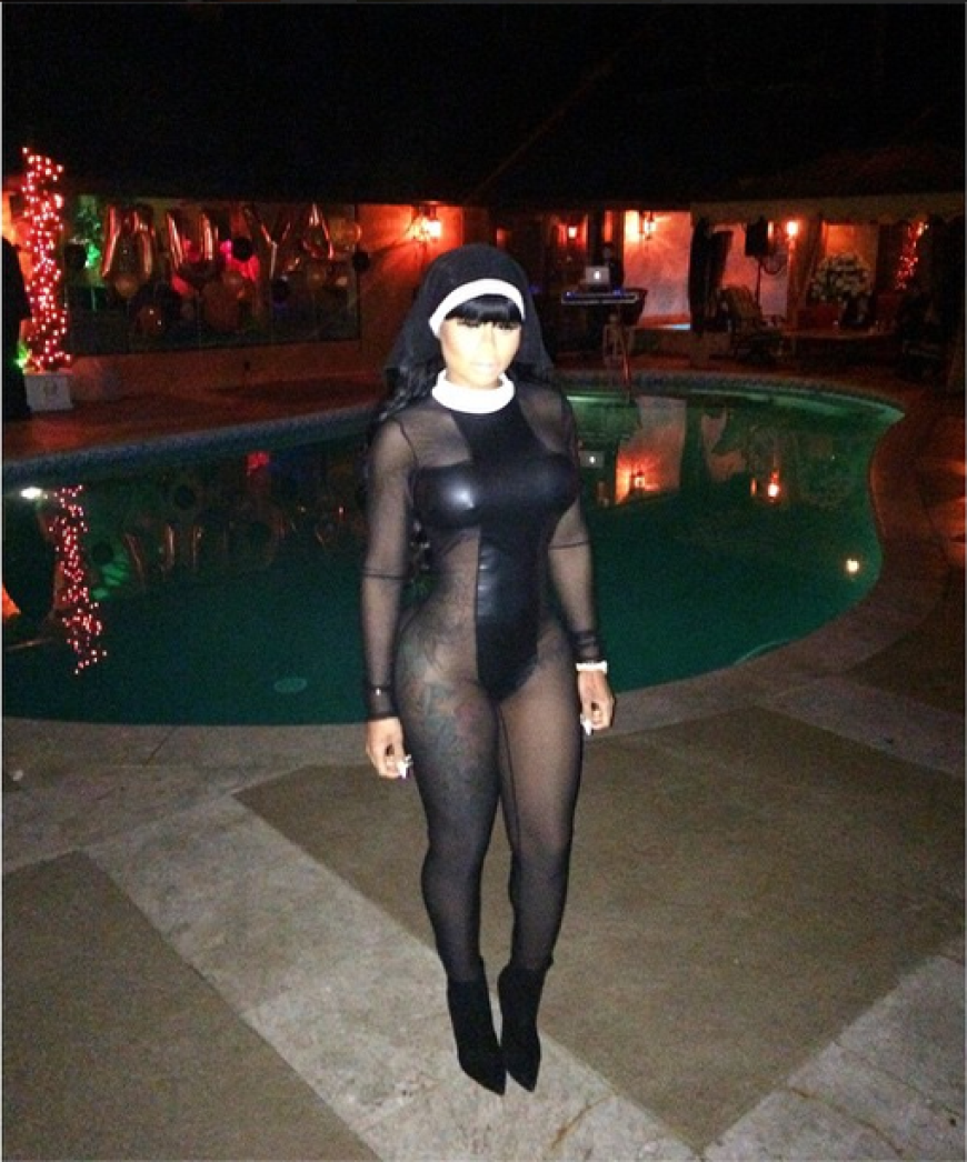 Oha, sie zeigt sich sehr freizügig an Halloween: Blac Chyna