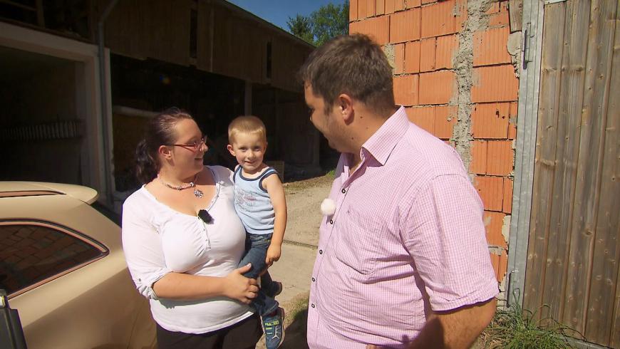 Der Bauer will dafür sorgen, dass sich Nicole und ihr dreijähriger Sohn bei ihm daheim wohl fühlen