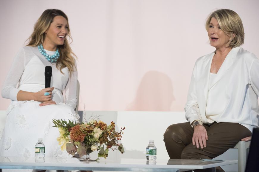 Blake Lively und Martha Stewart verstehen sich bestens