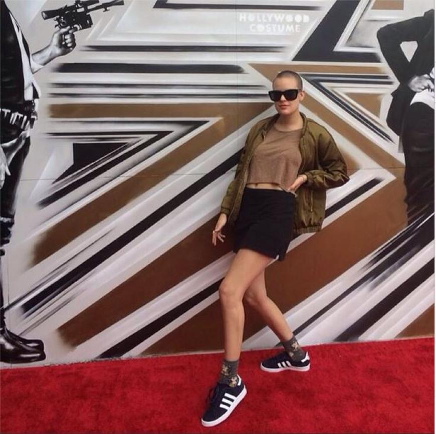 Tallulah Willis fühlt sich super mit Glatze