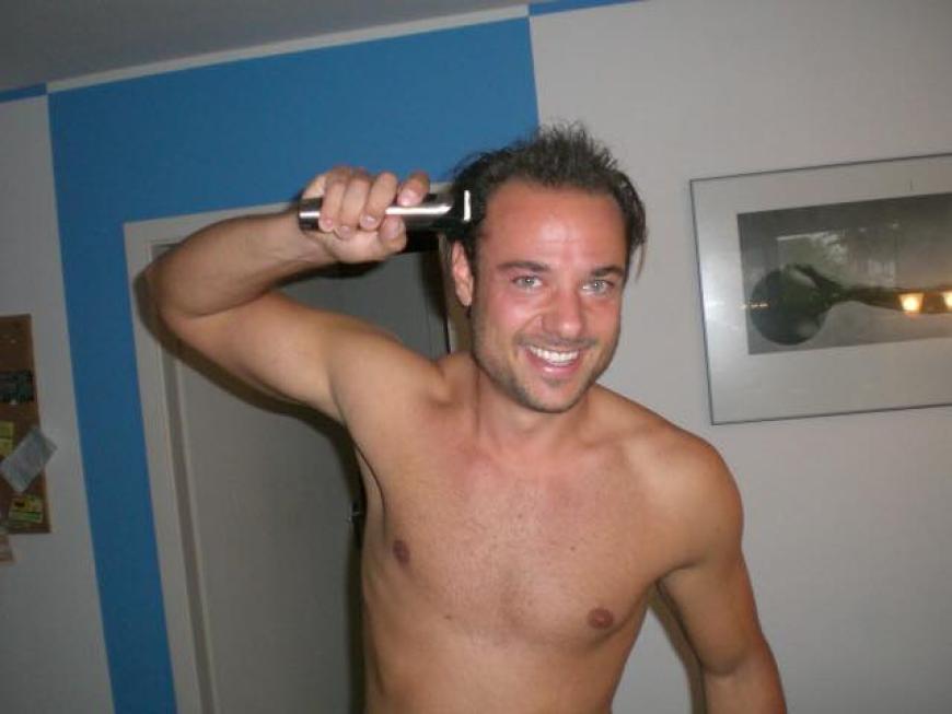 Christian Tews mit Haaren