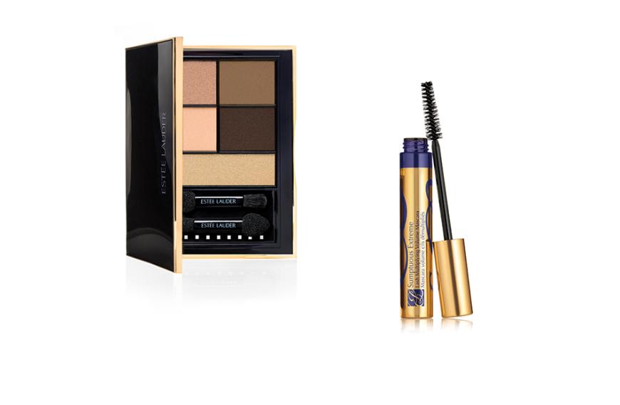 Für Mädels, die Beauty lieben: Die Fiery Saffron Palette von Estée Lauder (53 Euro) - passt zu allen Augenfarben und hält ewig lange! Für echte Mascara-Freaks empfehlen wir die Sumptuous Extreme Mascara (29 Euro). Sie sorgt für Klimperwimpern und den Augenaufschlag, von dem wir alle träumen. Beide Produkte benutzt Rehauge Kendall Jenner.