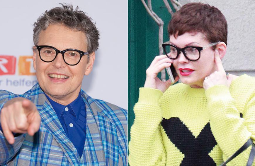 Jetzt hat Rolf Scheider endlich auch einen Promi-Zwilling - sogar aus Hollywood! Rose McGowan sieht in letzter Zeit immer mehr aus wie der ehemalige
