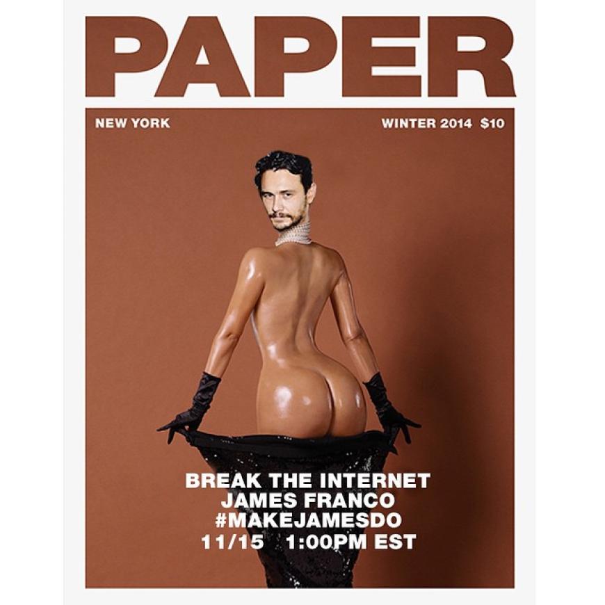 James macht sich am allerliebsten über Kim Kardashian (und dessen Gatte Kanye West) lustig.