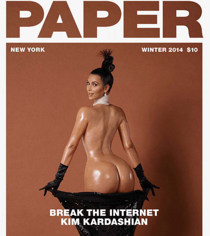 Kim Kardashian hat ihren Hintern für das
