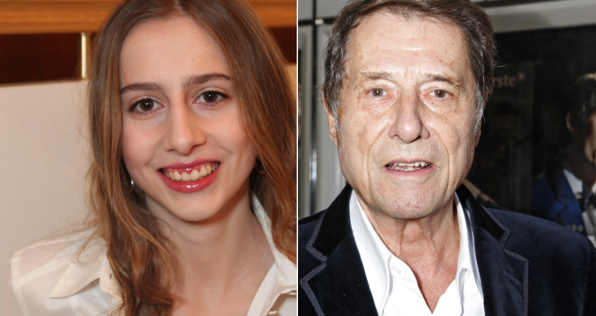 Udo Jürgens zeigte sich nur ein Mal gemeinsam mit seiner unehelichen Tochter Gloria Burda auf dem roten Teppich.