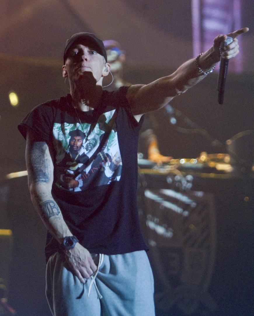 Dabei macht sich der Rapper über sich und sein Image lustig