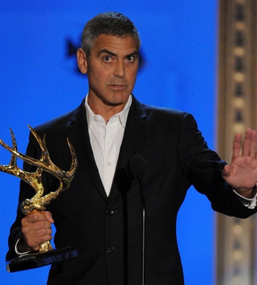 Auch Hollywood-Beau George Clooney ist um eine Auszeichnung reicher. Der 49-Jährige wurde zum