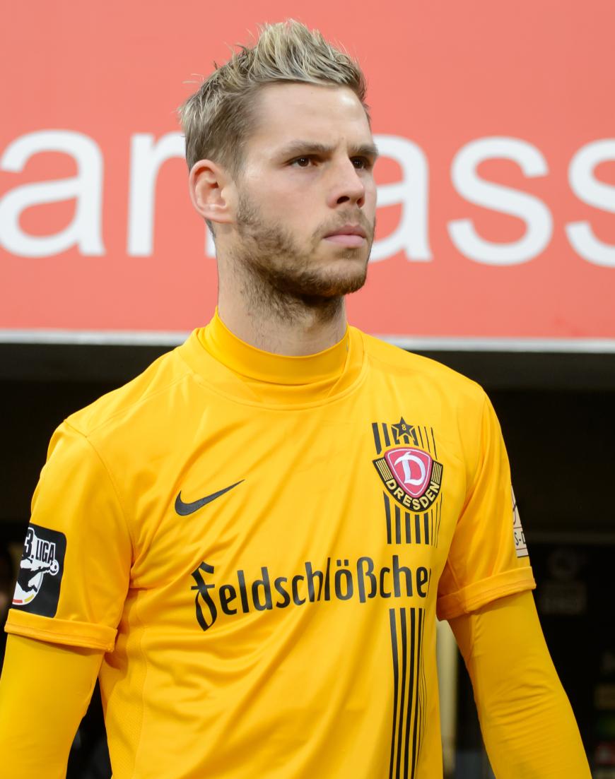 Der Drittligist Justin Eilers vom Dynamo Dresden soll ihr Freund gewesen sein.