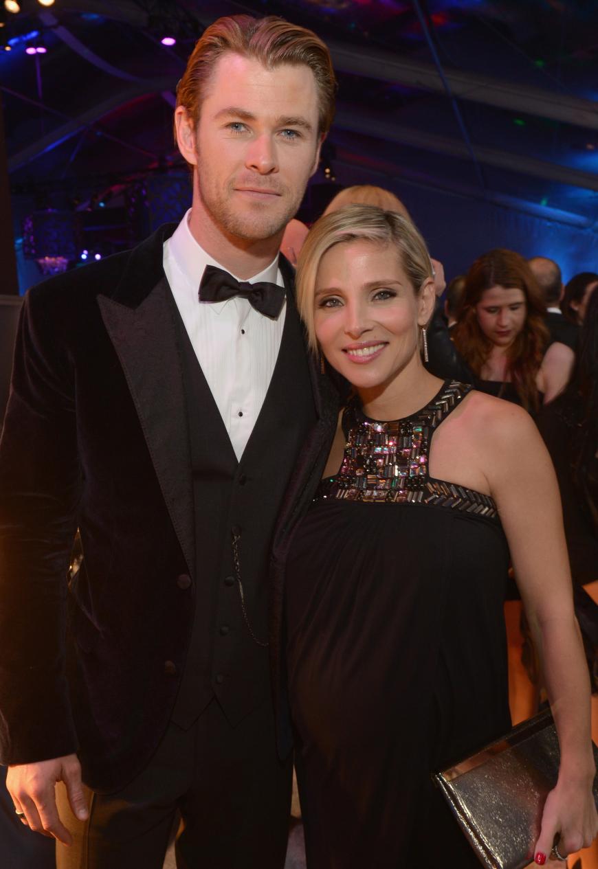 Es sind die Kids von Hollywood-Beau Chris Hemsworth und seiner Frau Elsa Pataky.