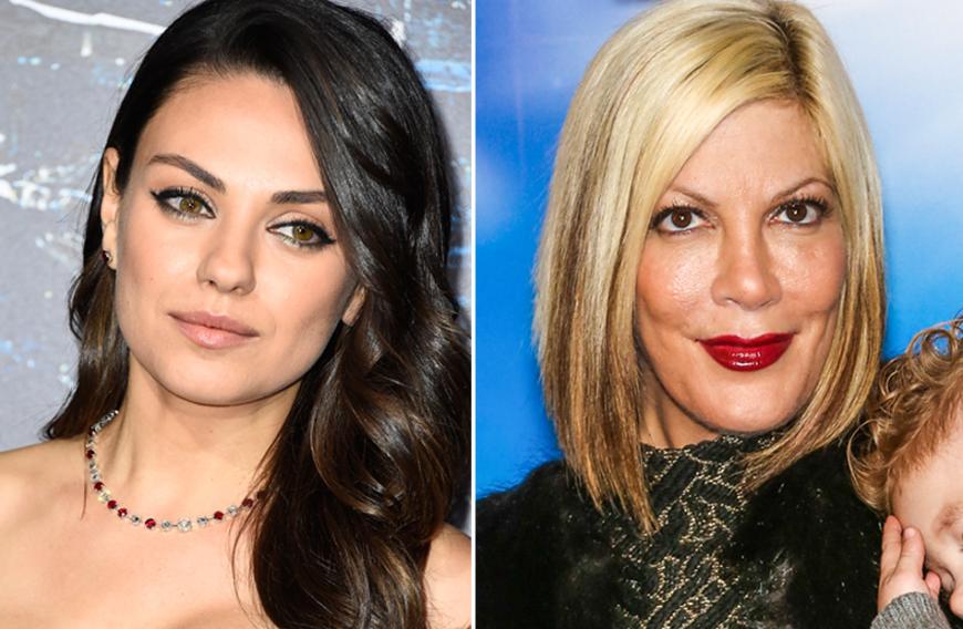 Mila Kunis kritisiert Tori Spelling scharf.