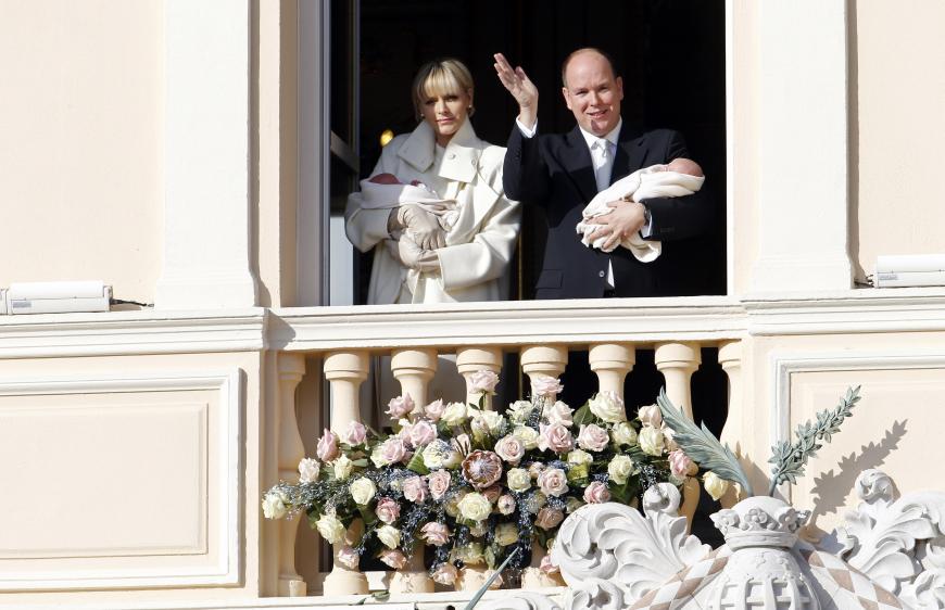 Im Januar präsentierte das Fürstenpaar die Zwillinge Jacques und Gabriella der Öffentlichkeit.