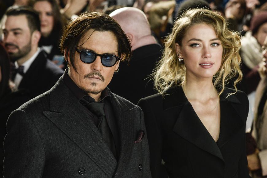 Erst vor wenigen Wochen heiratete der Hollywoodstar seine Schauspiel-Kollegin Amber Heard.