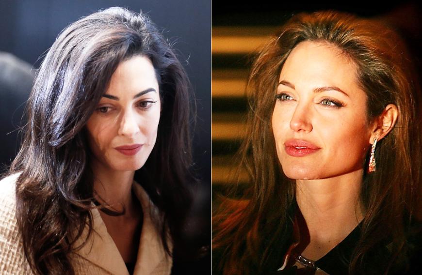 Zwischen Amal Clooney und Angelina Jolie soll es gar nicht herzlich zugehen.