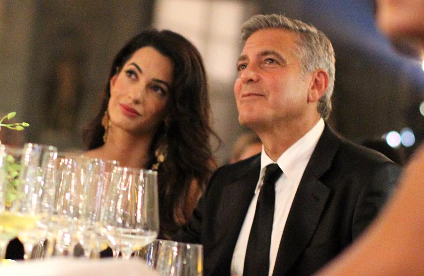 2014 haben Amal und George in Venedig geheiratet.