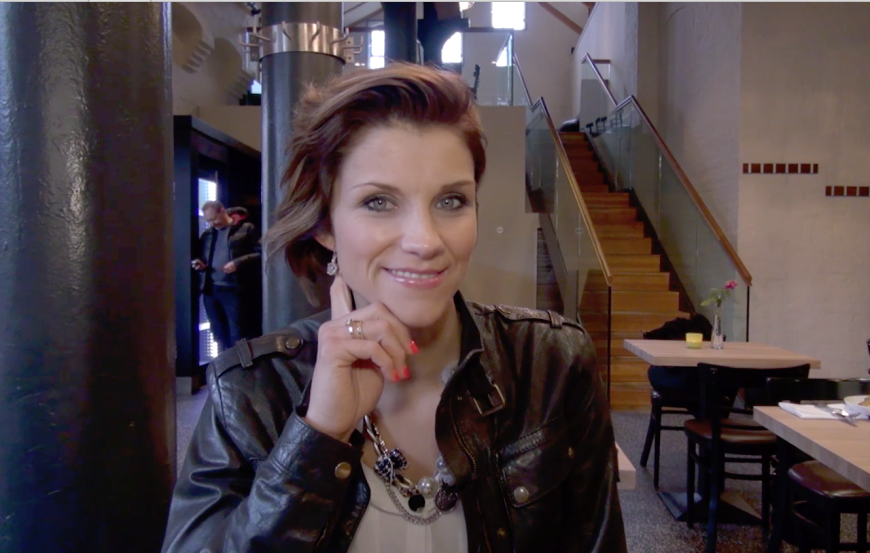Anna-Maria Zimmermann im OK!-Quickie
