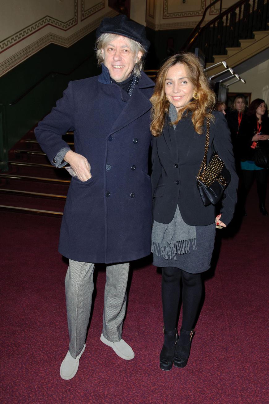 Bob Geldof und Jeanne Marine heiraten.