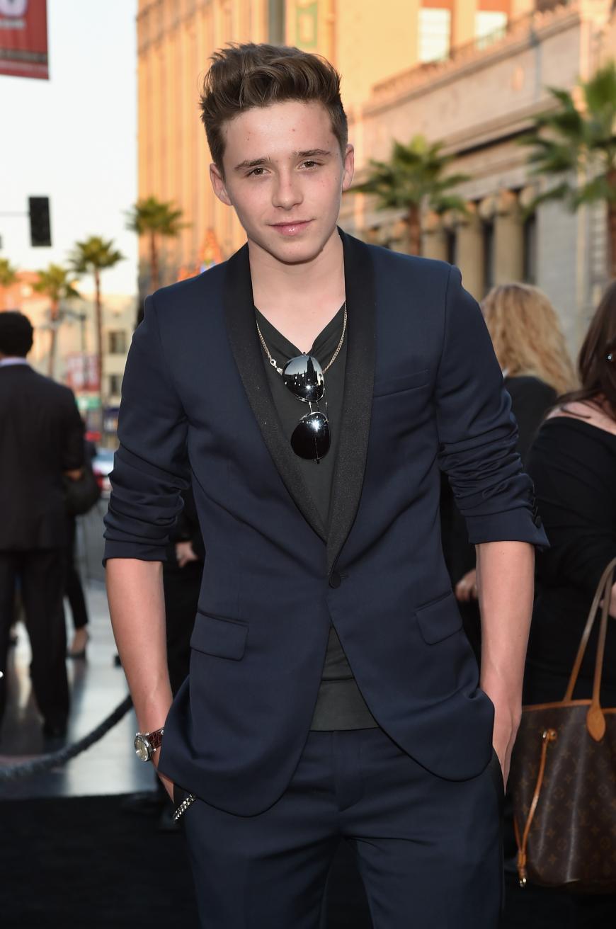 Brooklyn Beckham wurde von seinem Vater gevideobombt.