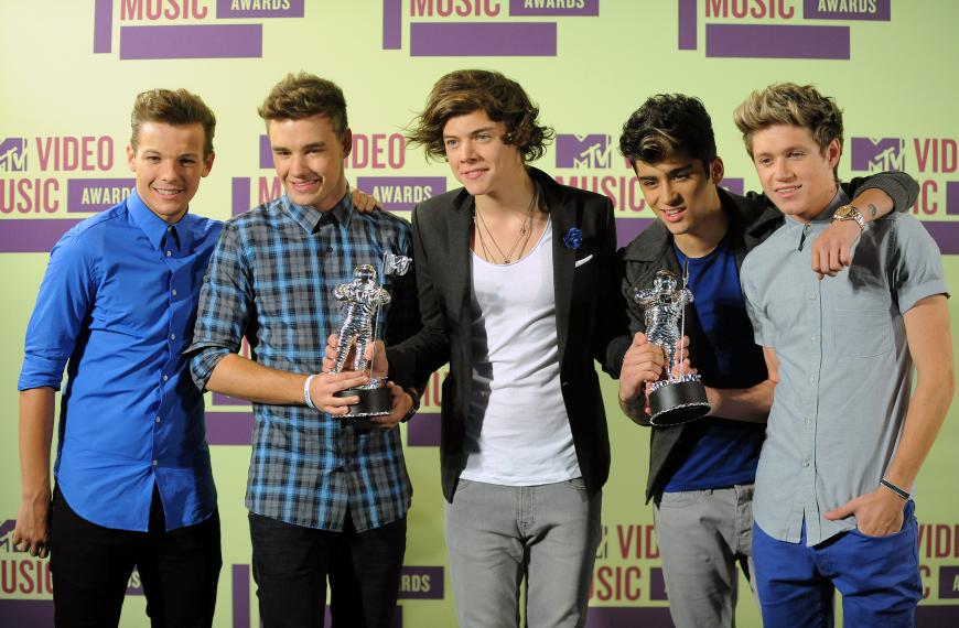 So klein waren die Jungs von One Direction am Anfang ihrer Karriere noch.