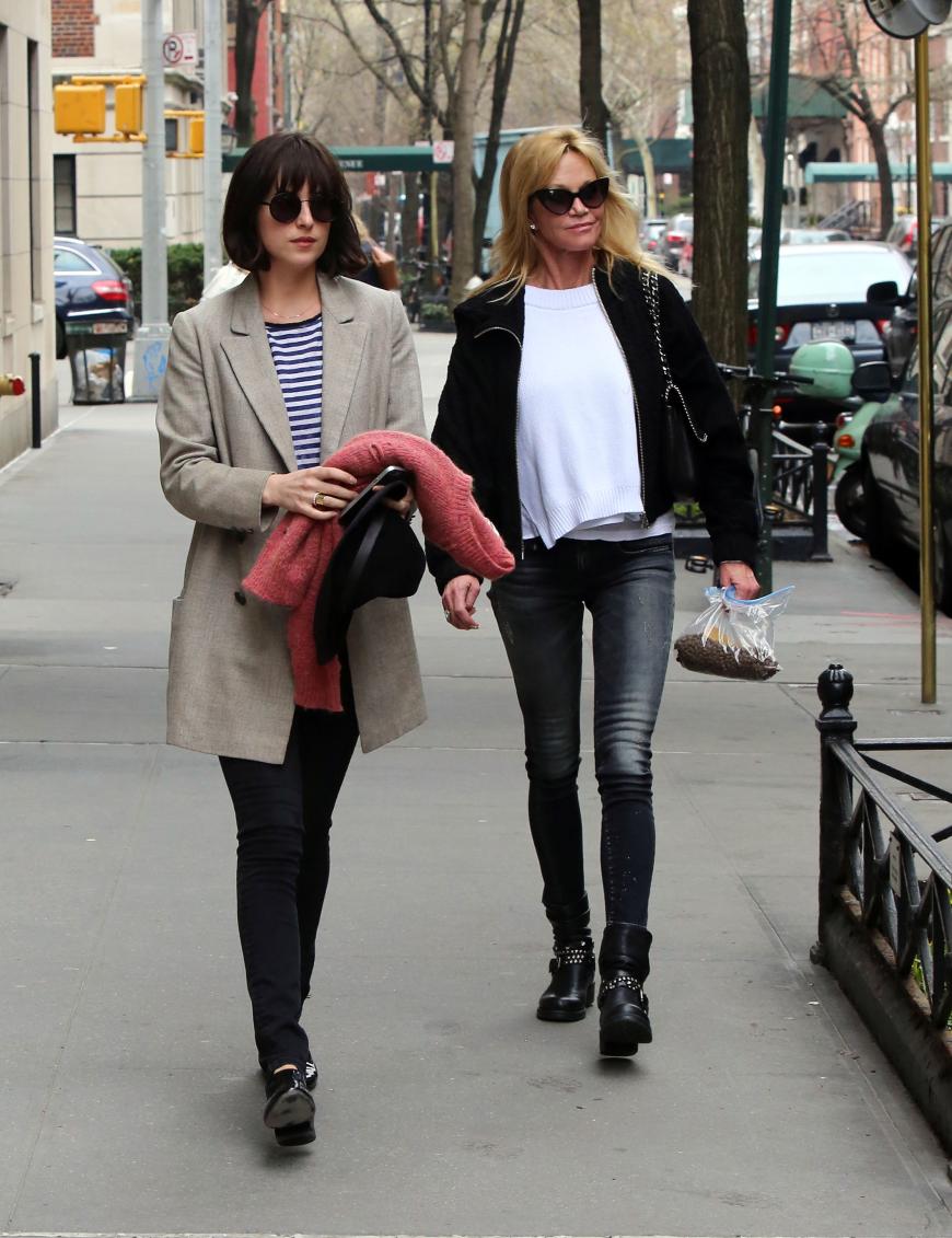 Dakota Johnson soll wieder mit ihrem Ex Matthew Hitt anbandeln.