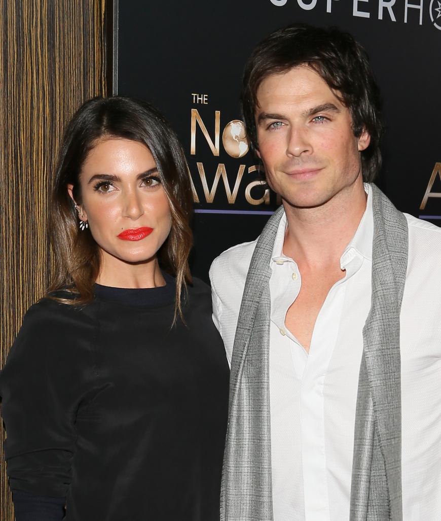 Das Paar heiratete in Somerhalders Heimat.