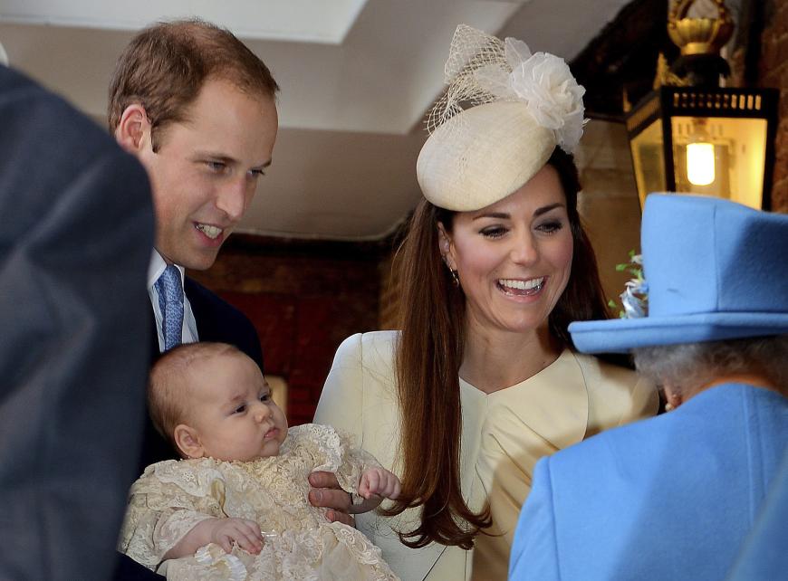 Am 23. Oktober 2013 wurde das niedliche Royal Baby getauft.