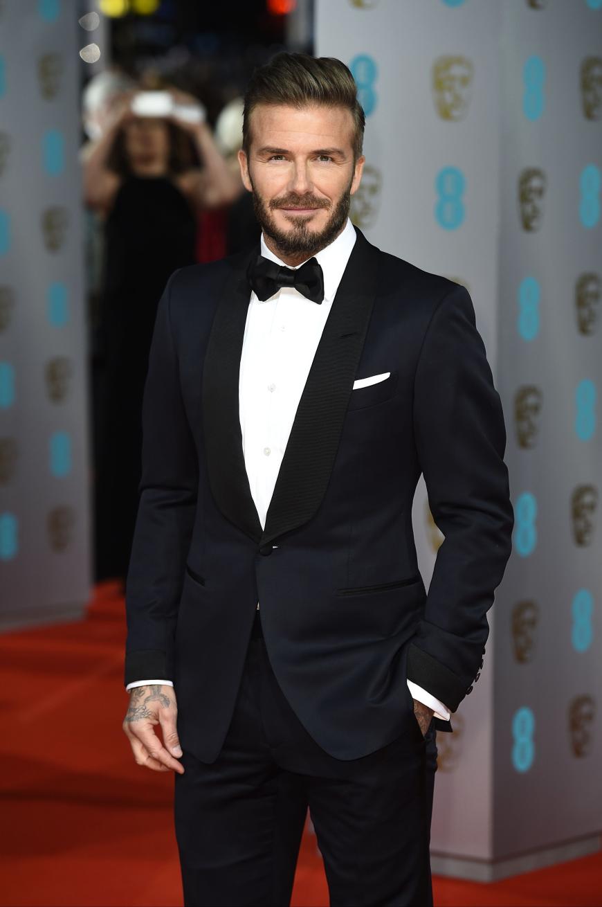 David Beckham hat am gleichen Tag Geburtstag wie das Baby.