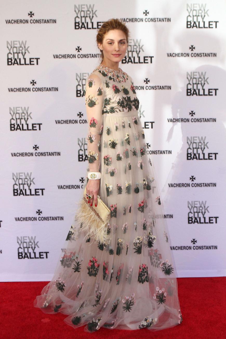 Zeigt Olivia Palermo hier ihren Babybauch?