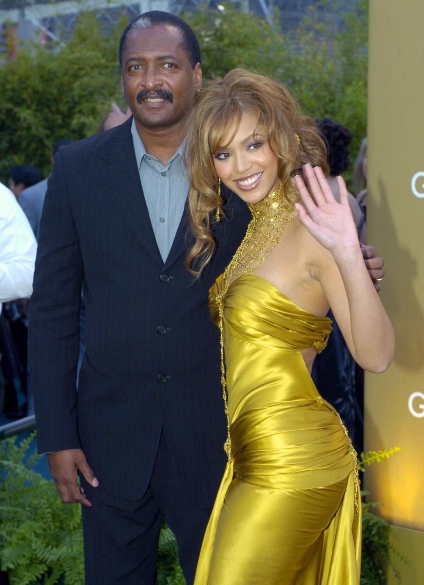 Hat den Ruf, sehr streng und ehrgeizig zu sein: Beyoncé mit ihrem Vater und Manager Matthew Knowles