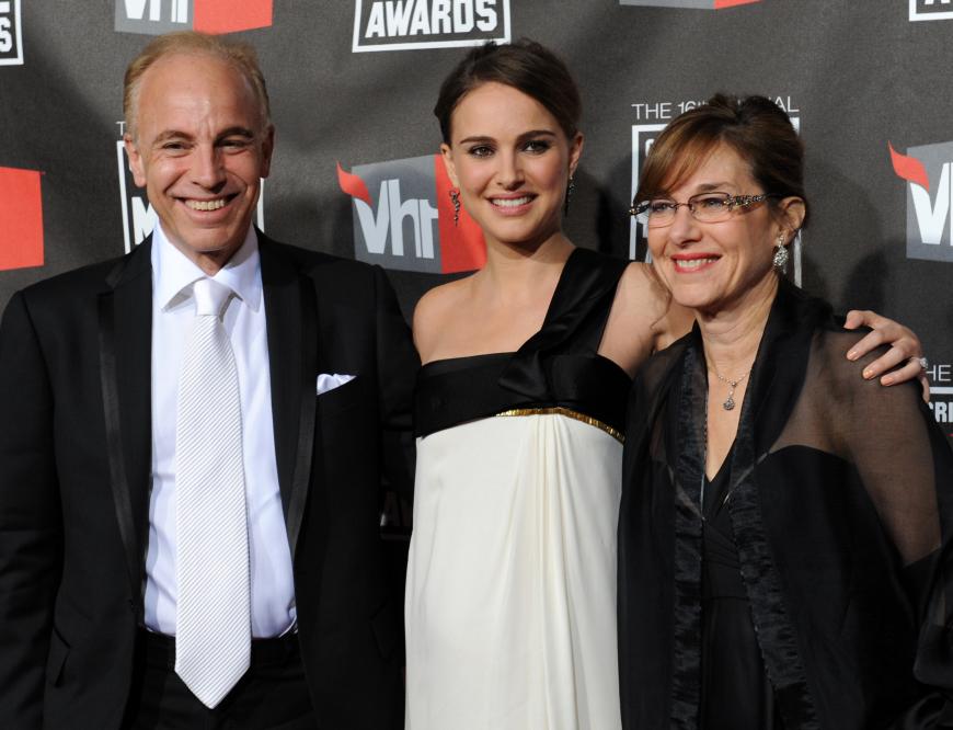Die wunderschöne Natalie Portman mit ihren stolzen Eltern, Avner (l.) und Shelley Hershlag