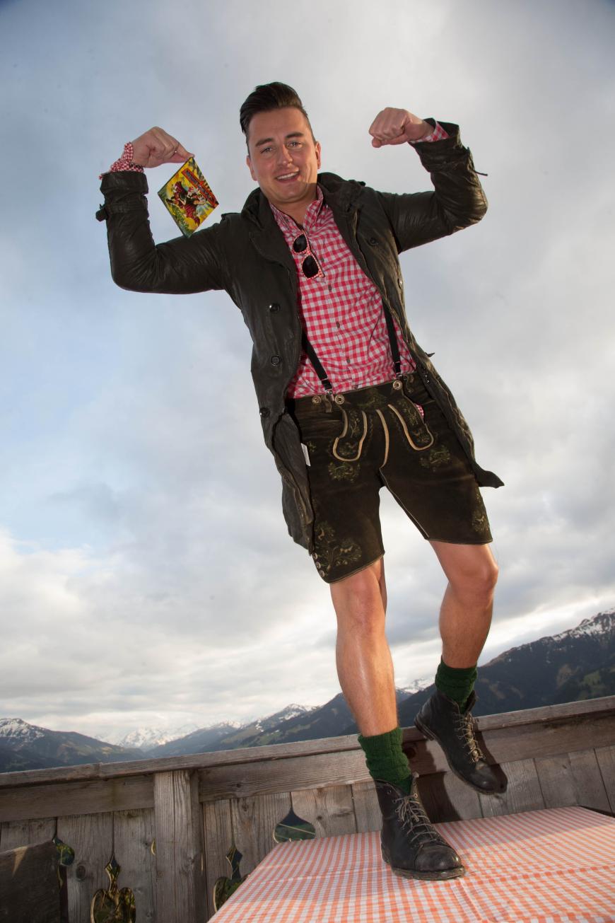Das Markenzeichen von Andreas Gabalier ist seine Lederhose.
