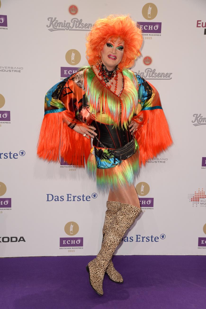 Olivia Jones ist für ihre schrillen Outfits bekannt.