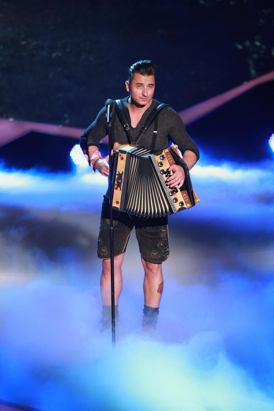 Da prallen Welten aufeinander: Andreas Gabalier und Olivia Jones haben unterschiedliche Auffassungen.