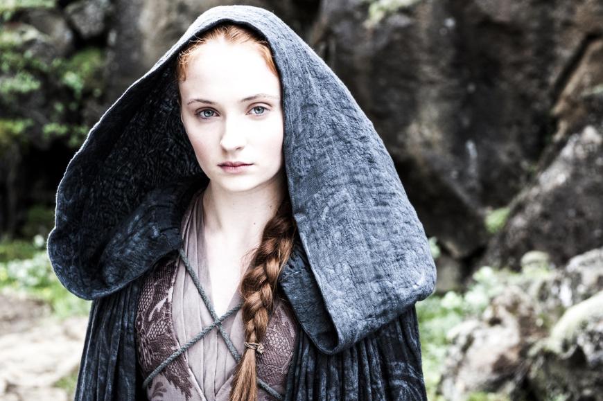 Sophie Turner spielt die Sansa Stark, die in der fünften Staffel während ihrer Hochzeitsnachts brutal vergewaltigt wird.
