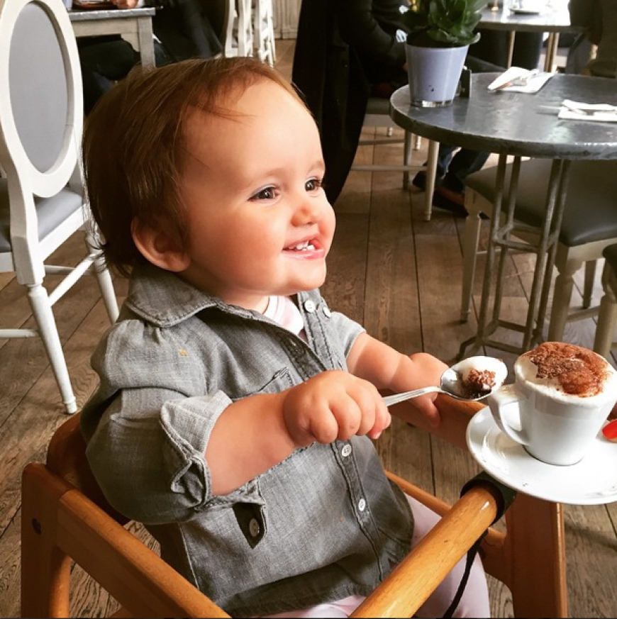 Baby Sophia (Tochter von Tamara Ecclestone) genießt ihren ersten