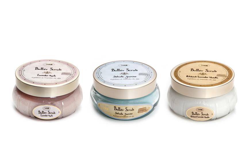 Die neuen Butter-Scrubs von Sabon in den Duftrichtungen