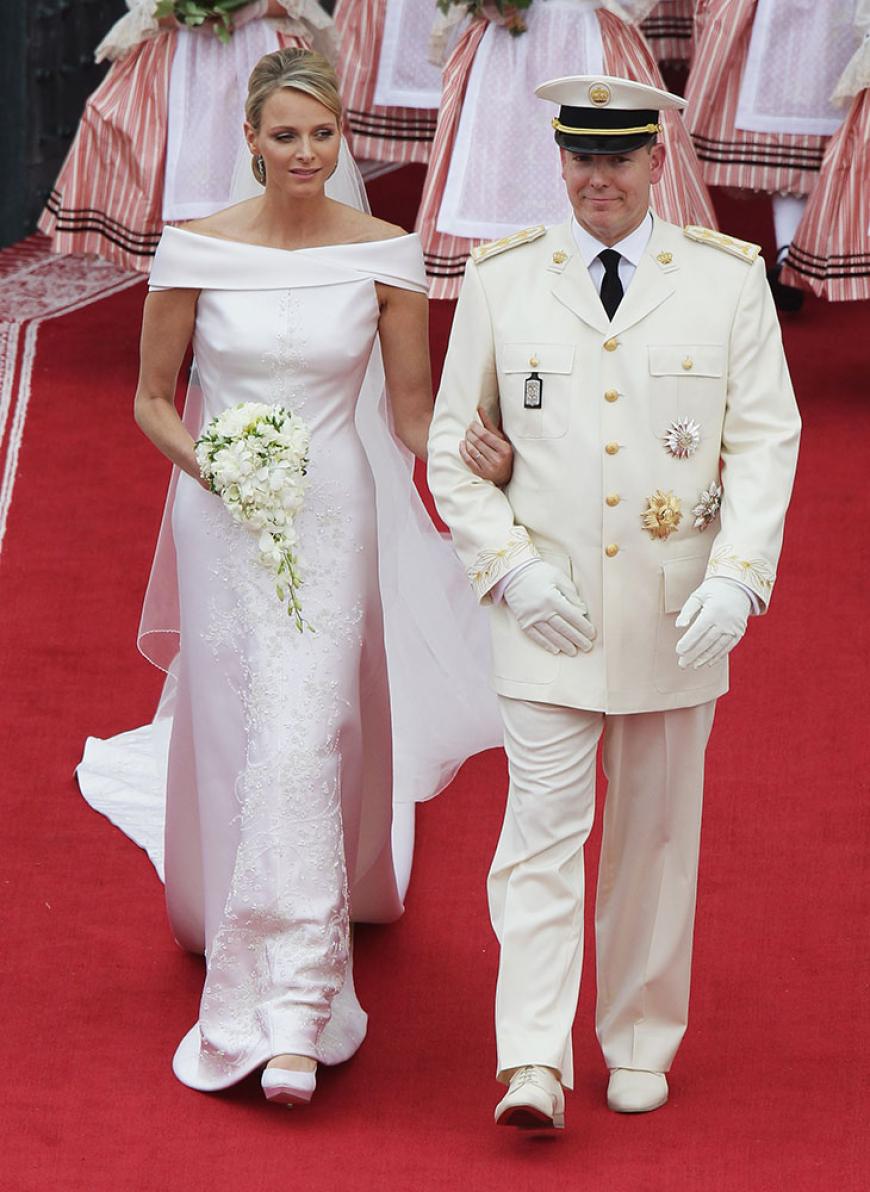 Charlène heiratete ihren Erbprinz Albert II. von Monaco (seit 2005 Fürst von Monaco) am 2. Juli 2011