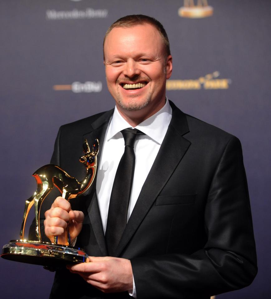 Stefan Raab erhielt diverse Auszeichnungen. Hier mit dem
