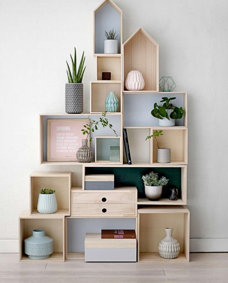 Turmbau: Ein einzigartiger Regalersatz, www.bloomingville.com