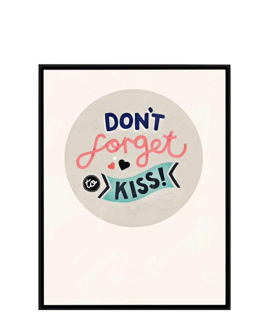 Romantisch: Poster von Michelle Carlslund, ca. 25 Euro, www.geliebtes-zuhause.de