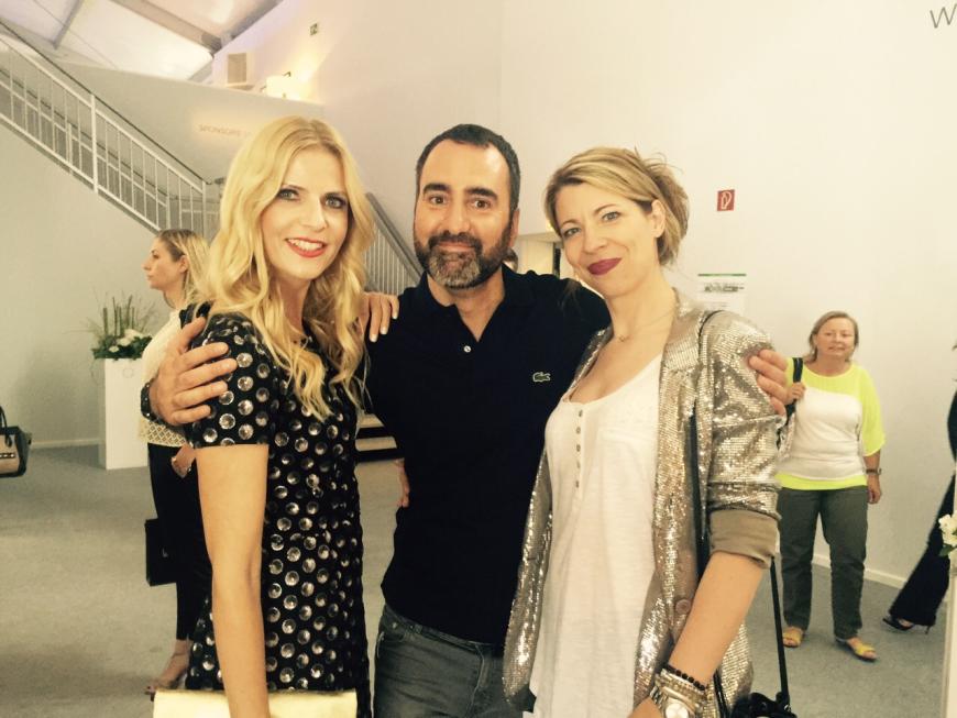 Mit dem lieben David Modjerad von VOX und INFashion-Produzentin Kim Lenar.