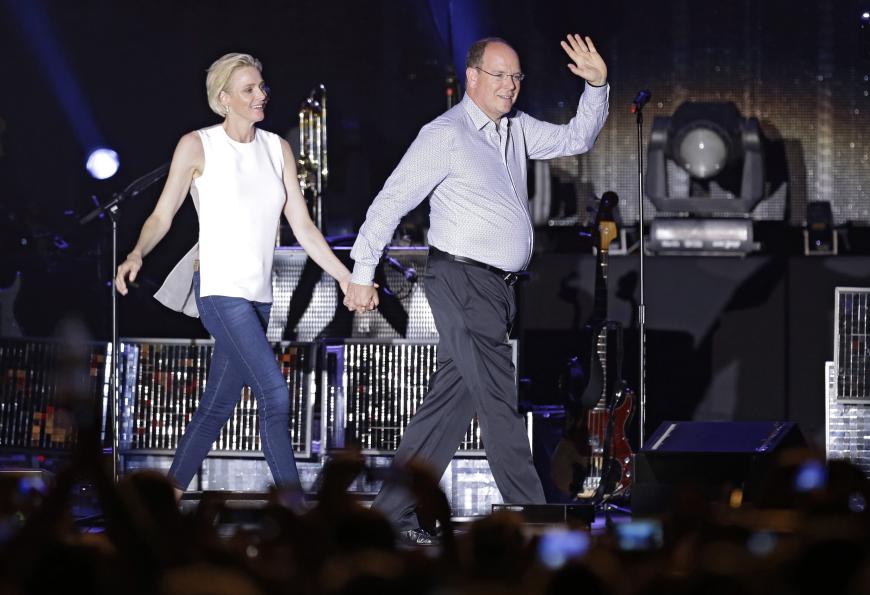 Am Samstag nannte Charlène ihren Albert öffentlich den