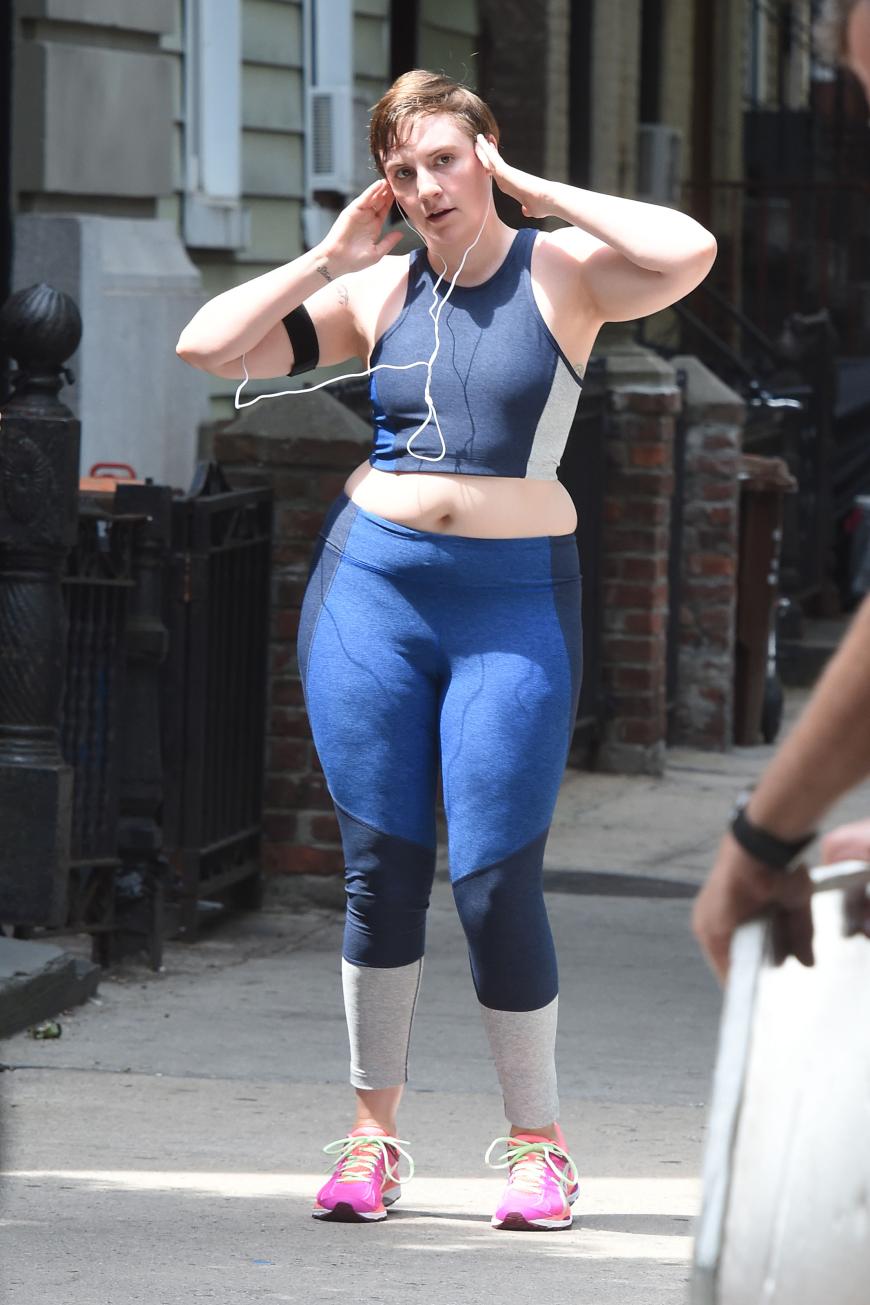 Lena Dunham, wie wir sie lieben! Der