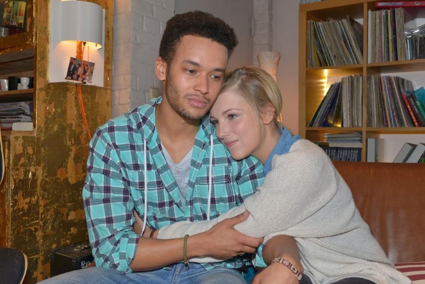 Iris Mareike an der Seite von Thando Walbaum bei