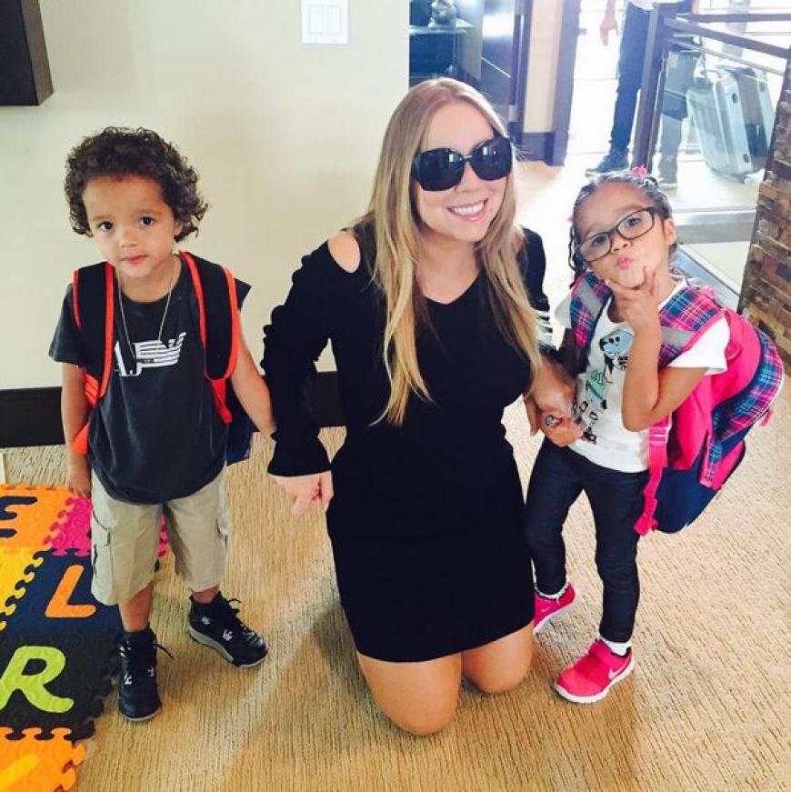 Mariah Careys Kinder gehen nun schon zur Vorschule.