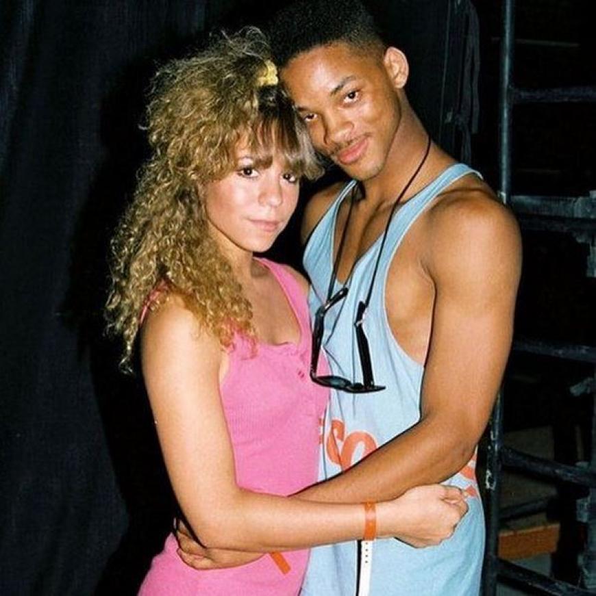 1988: Mariah Carey mit 18, Will Smith 19 Jahren.