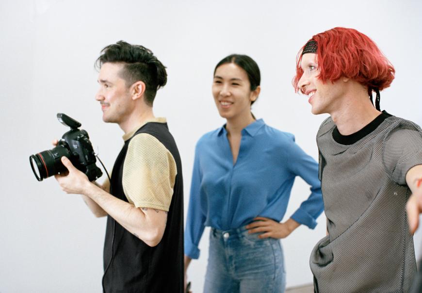 Behind the scenes