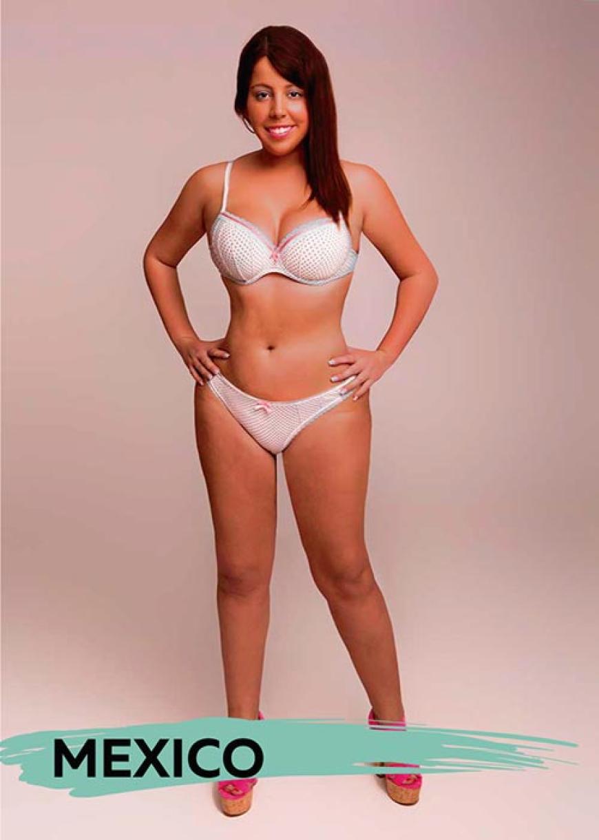 Mexiko steht auf normal: 58,1 kg dürfen es hier bei einer Größe von 1,65 m sein. Der BMI liegt dann bei 21,3 - absolut normal!