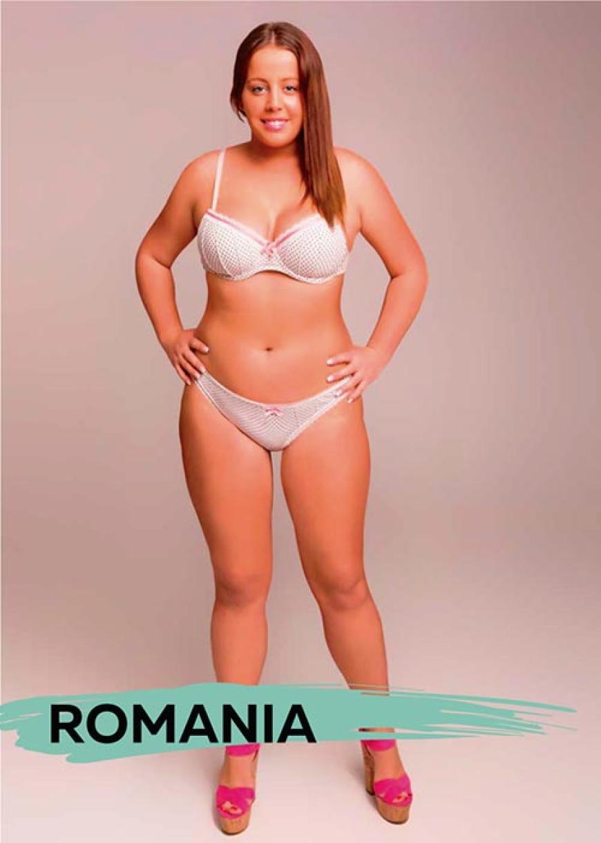 In Rumänien darf es auch etwas mehr sein: 66,2 Kilogramm, ein BMI von 24,3 sind hier ideal.